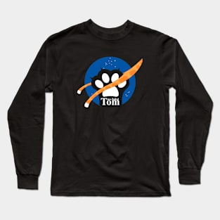 Two Tailed Tom - creation  - yellow tail Long Sleeve T-Shirt